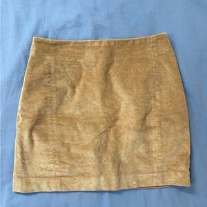 Sunday best brown corduroy skirt